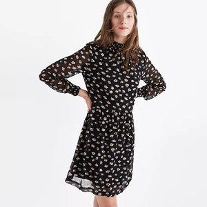 Mistlight Mockneck Dress in Seattle Floral Size XS